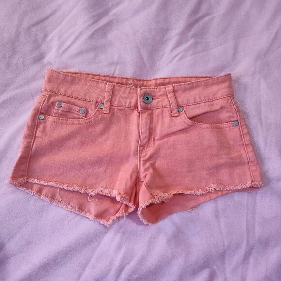 refuge Pants - Refuge Peach Short Shorts Womens 0
